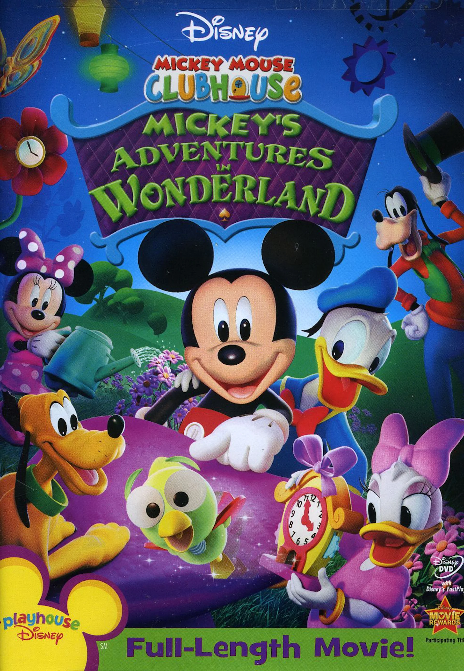 Mickey Mouse Clubhouse MICKEY'S ADVENTURES IN WONDERLAND DVD