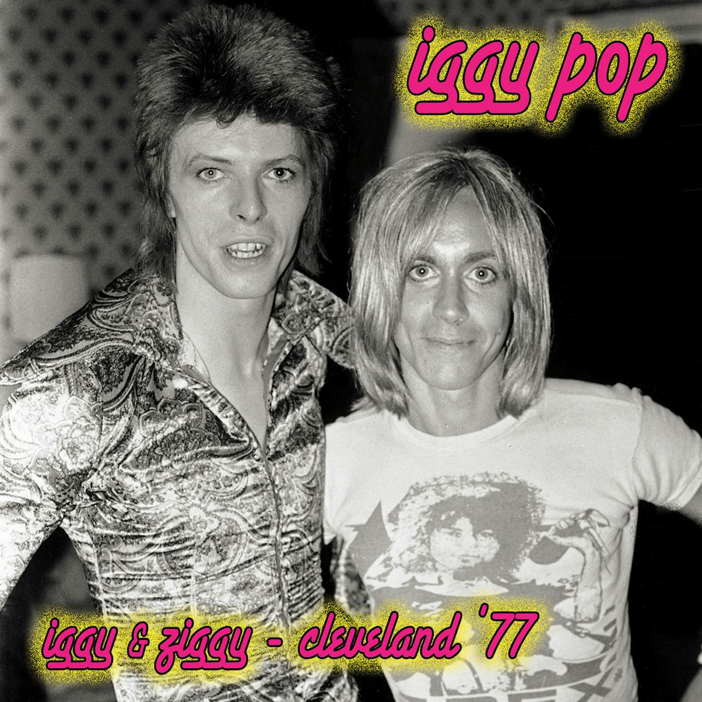 Iggy Pop IGGY & ZIGGY: CLEVELAND 77 Vinyl Record