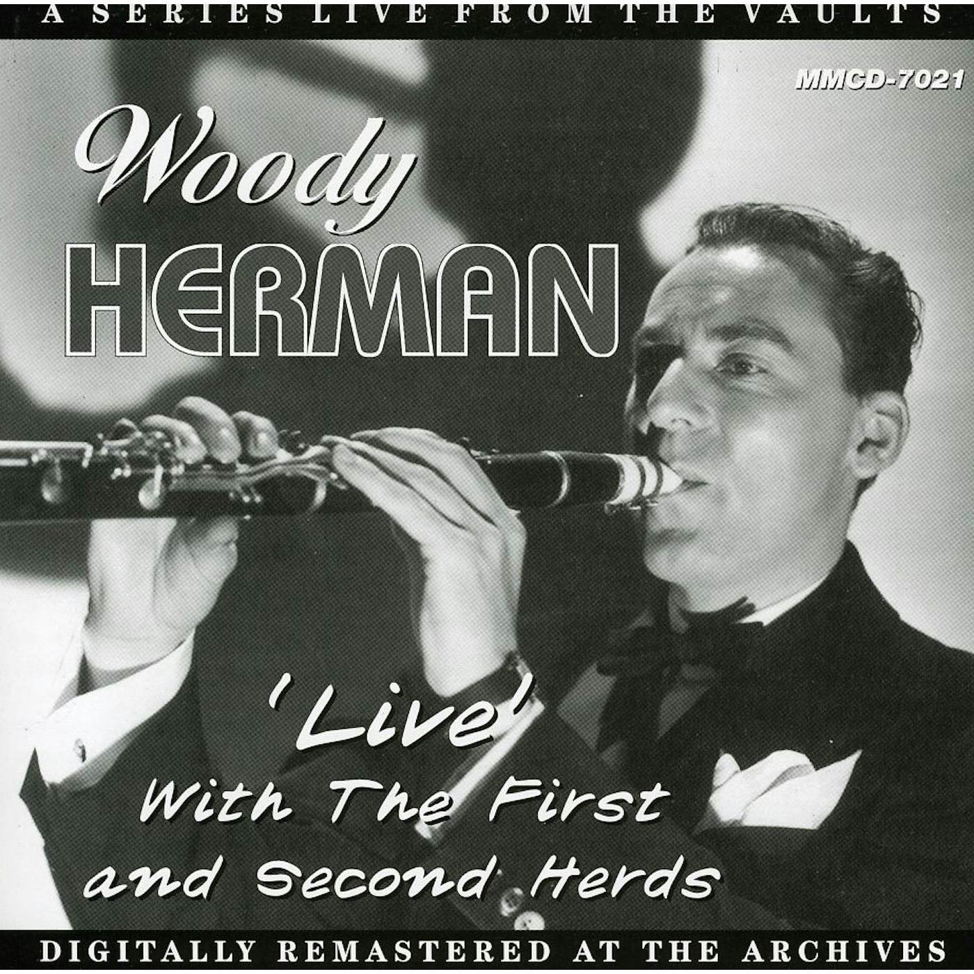 Woody Herman LIVE WITH THE FIRST & SECOND HERDS CD