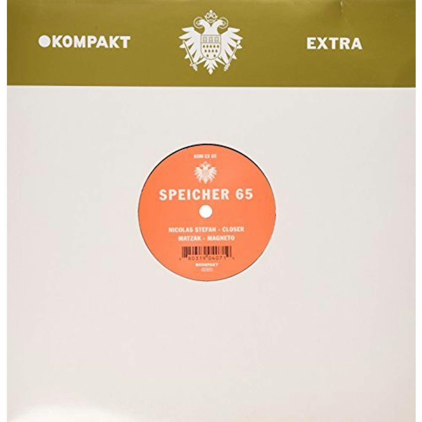 Nicolas / Matzak Stefan SPEICHER 65 Vinyl Record
