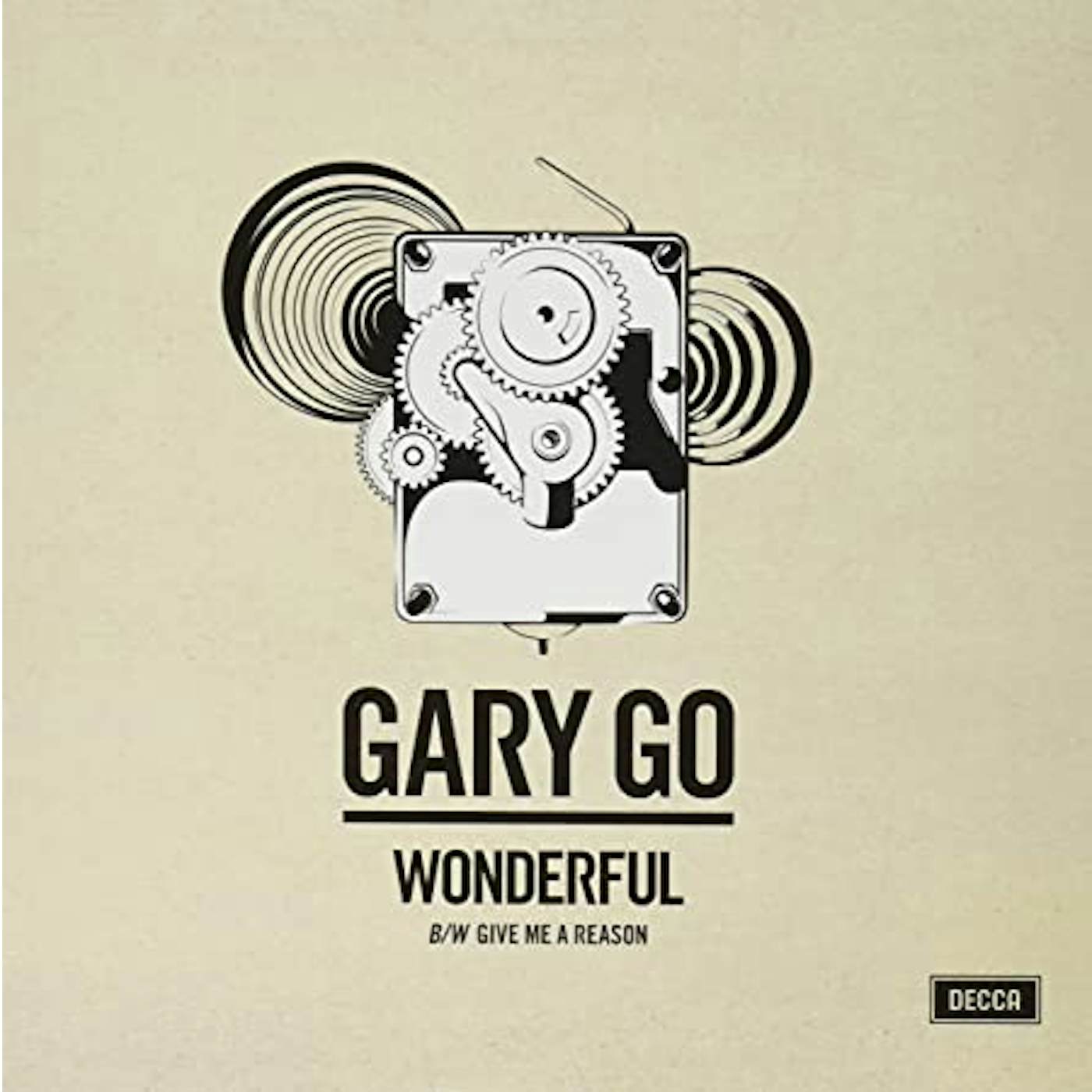 Gary Go WONDERFUL / GIVE ME A REASON Vinyl Record
