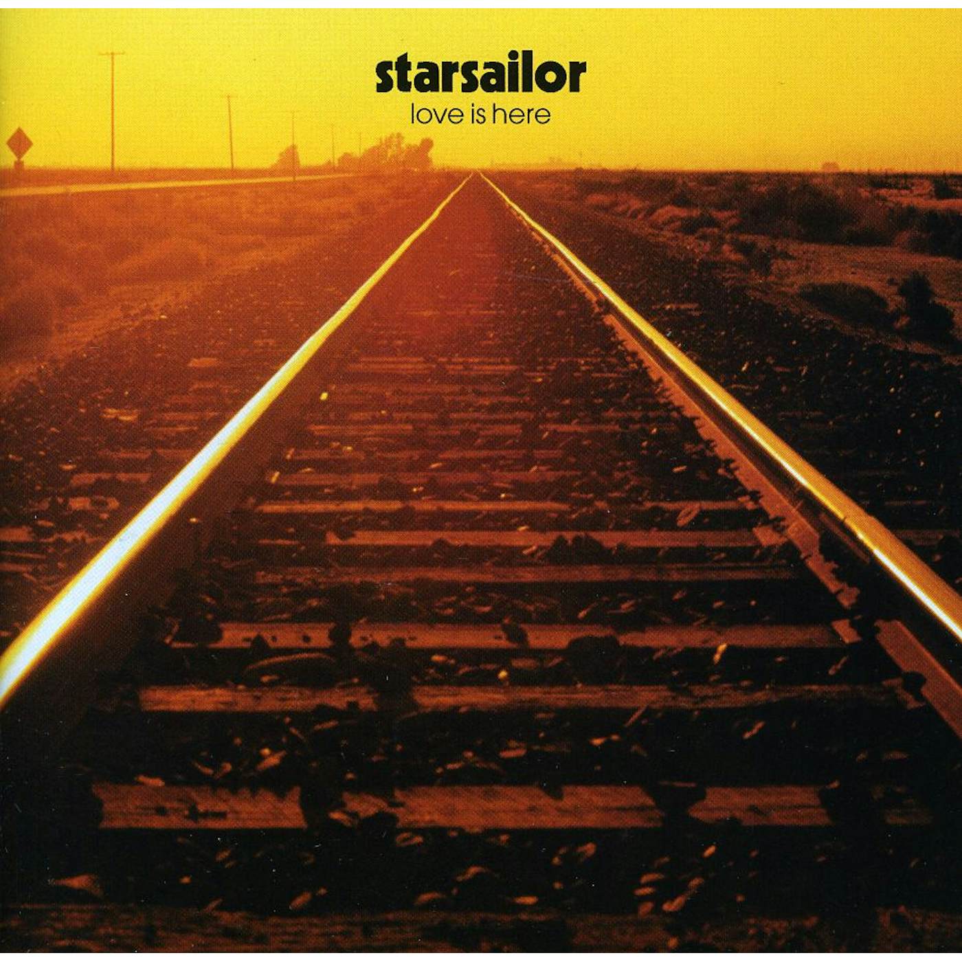 Starsailor LOVE IS HERE CD