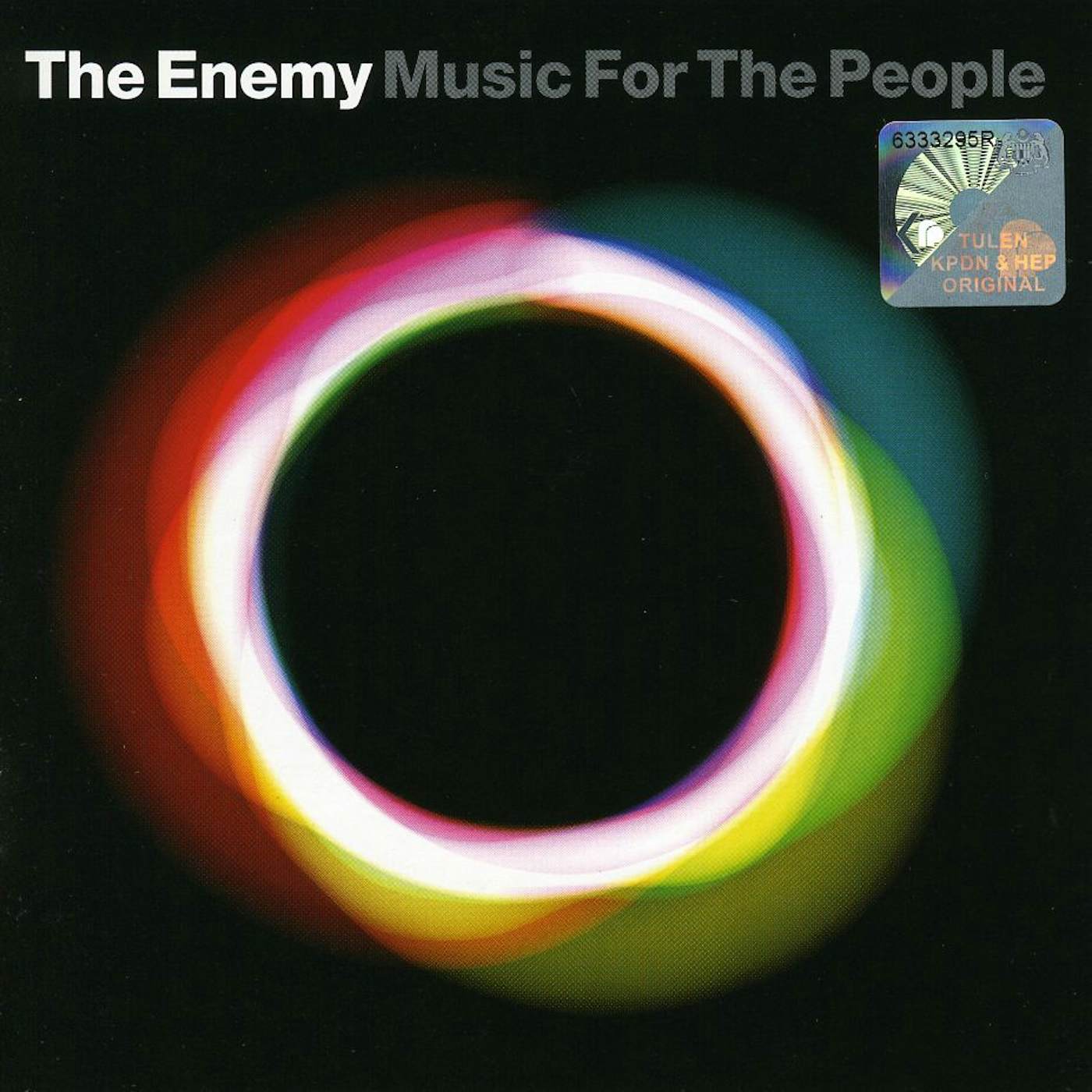 The Enemy MUSIC FOR PEOPLE CD