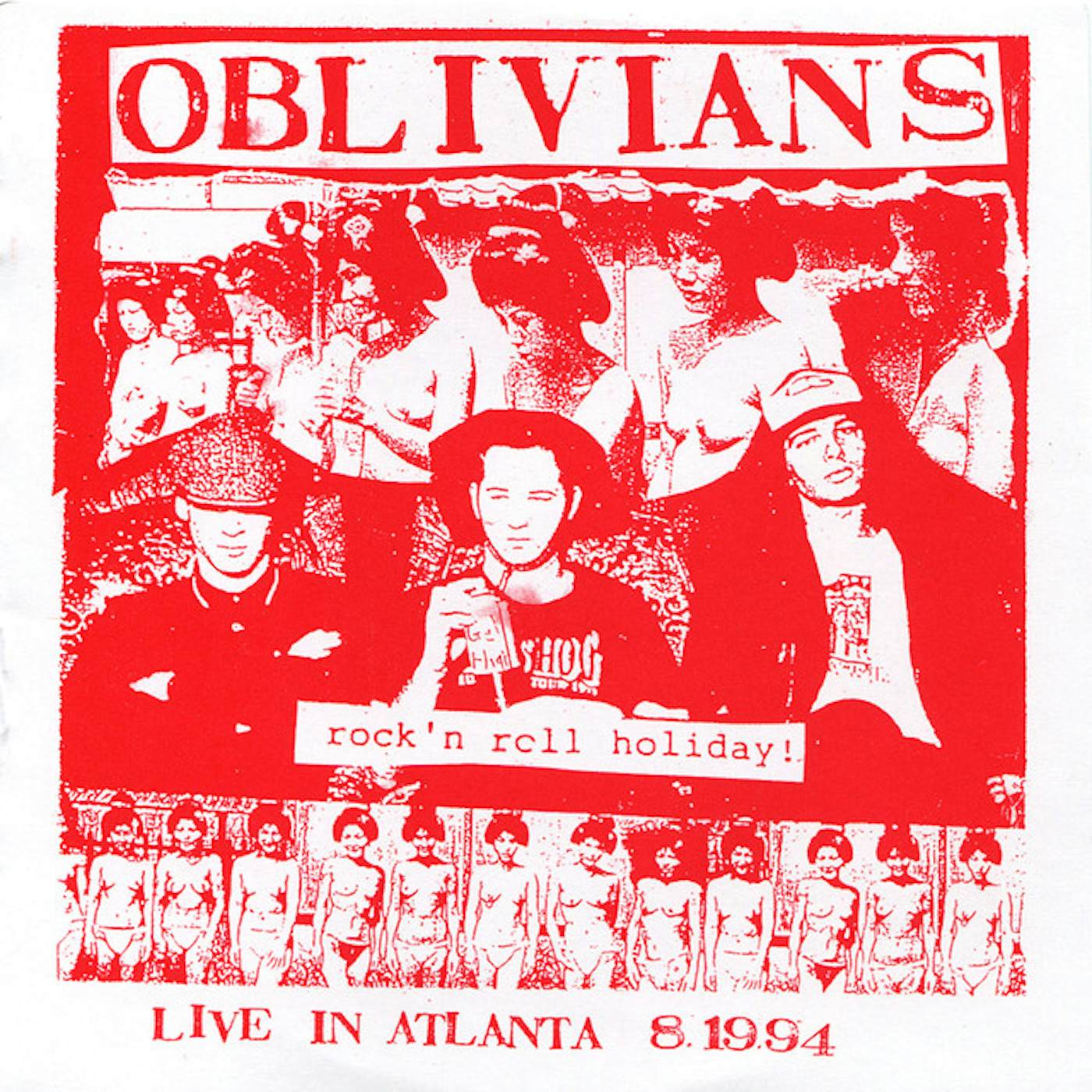 Oblivians ROCK N ROLL HOLIDAY: LIVE IN ATLANTA Vinyl Record