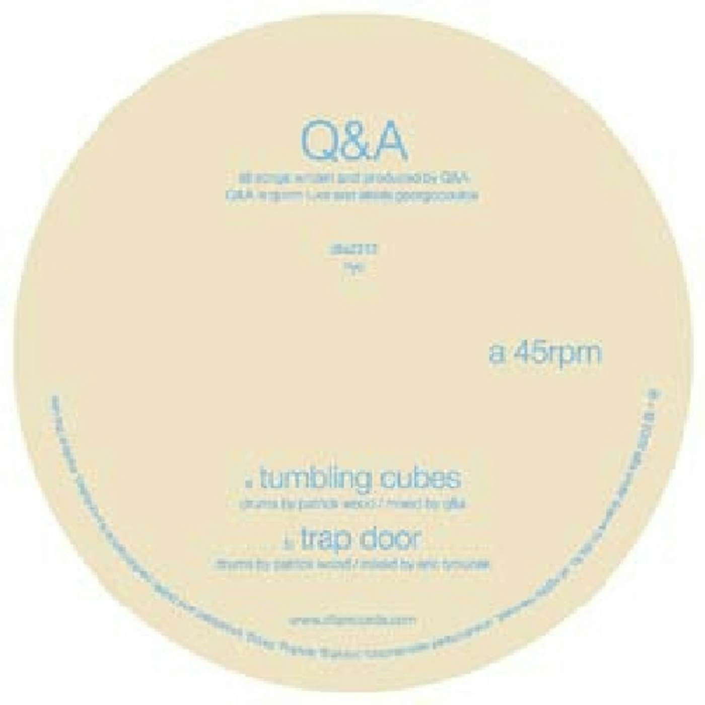 Q & A Tumbling Cubes Vinyl Record