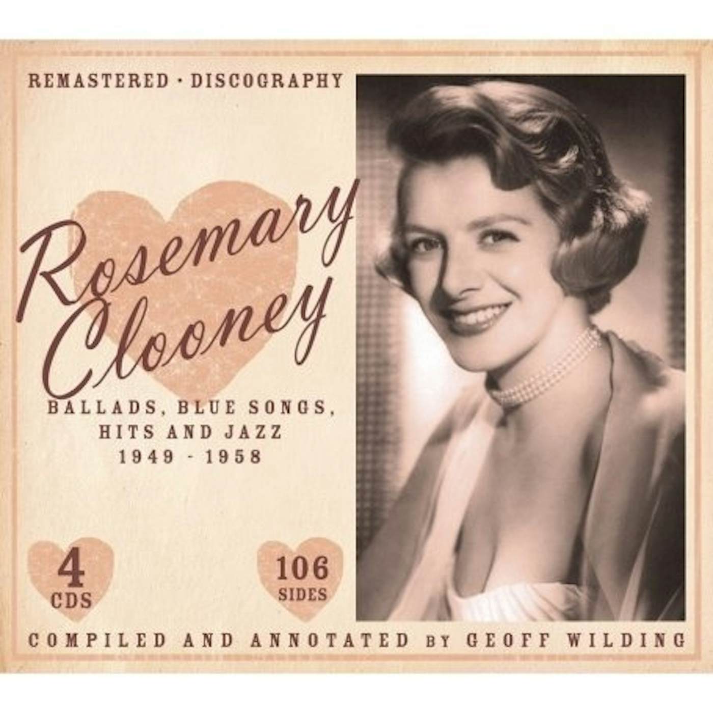 Rosemary Clooney BALLADS BLUES SONGS HIT & JAZZ 1949-1958 CD