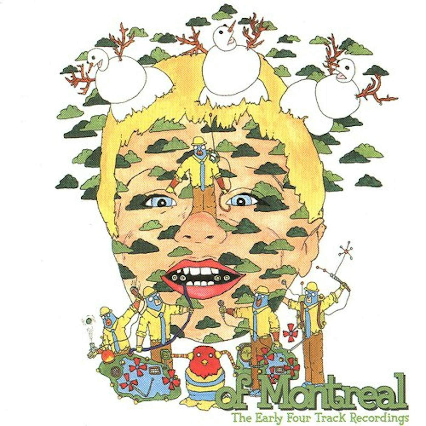 of Montreal EARLY FOUR TRACK RECORDINGS Vinyl Record