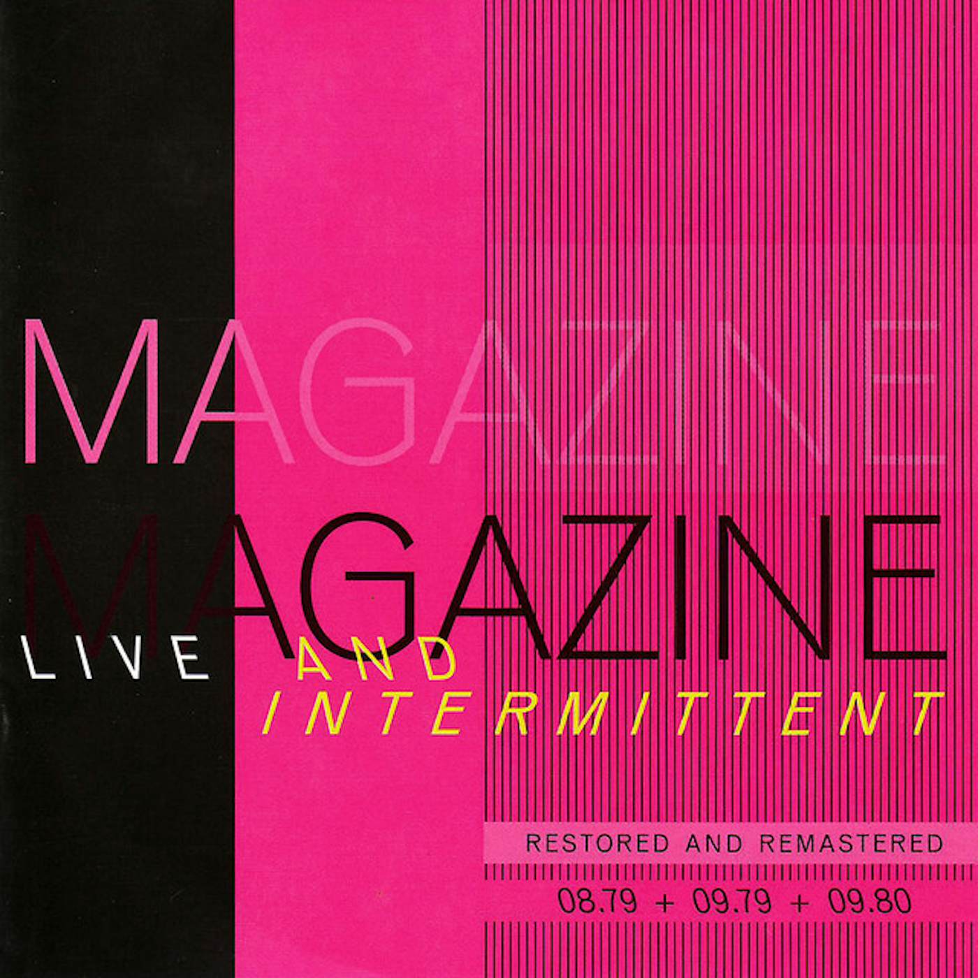Magazine LIVE & INTERMITTENT CD