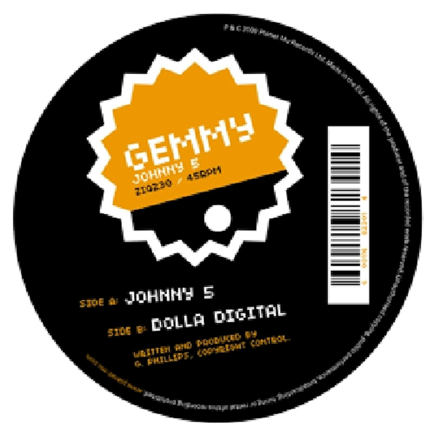 Gemmy Johnny 5 Vinyl Record