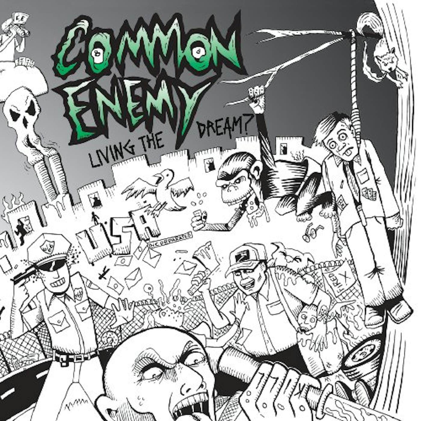 Common Enemy LIVING THE DREAM Vinyl Record