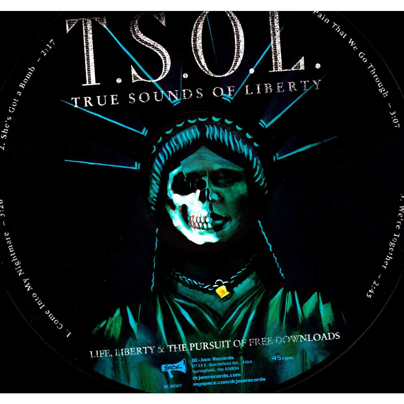 T.S.O.L. LIFE LIBERTY & THE PURSUIT OF FREE DOWNLOADS (Vinyl)
