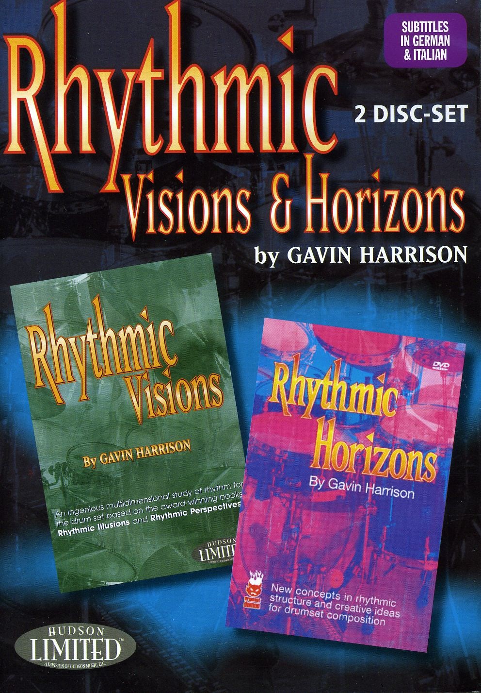 Gavin Harrison RHYTHMIC VISIONS & HORIZONS DVD