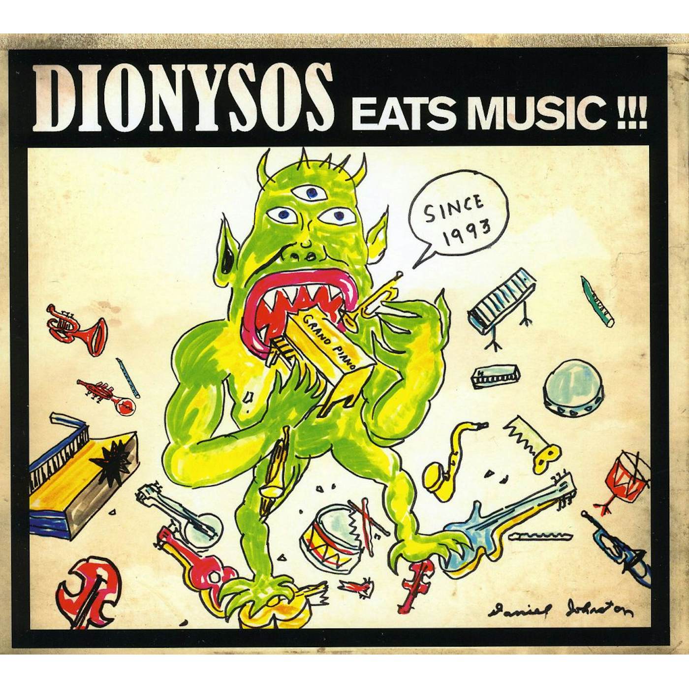 Dionysos EATS MUSIC CD