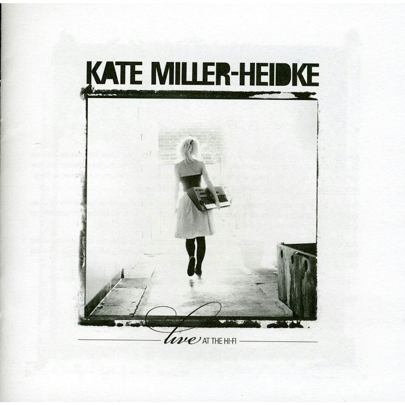 Kate Miller-Heidke LIVE AT THE HI-FI CD
