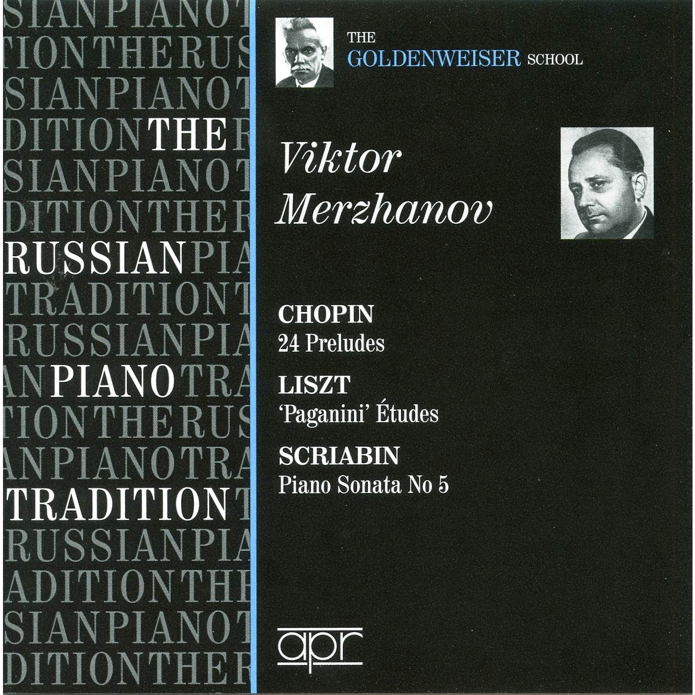Victor Merzhanov RUSSIAN PIANO TRADITION: GOLDENWEISER SCHOOL CD