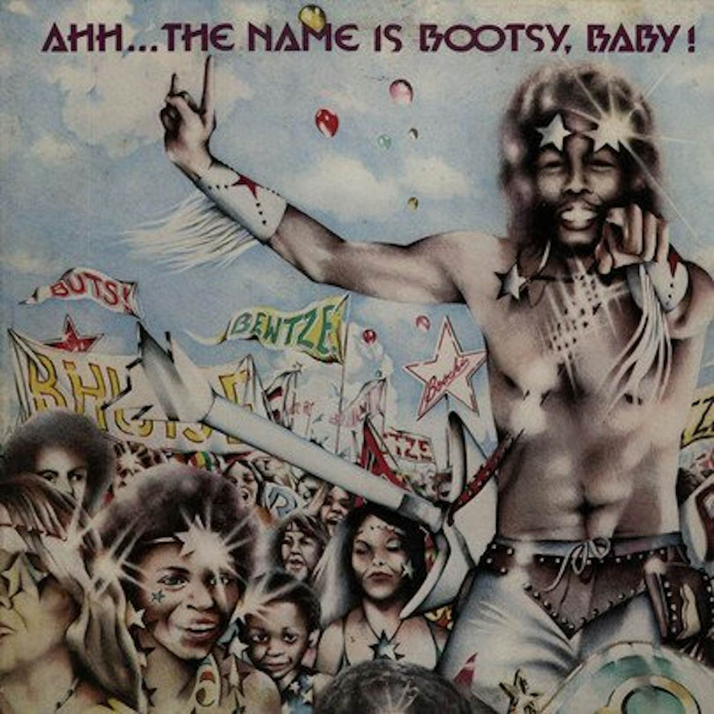 Bootsy's Rubber Band AHH THE NAME IS BOOTSY BABY Vinyl Record