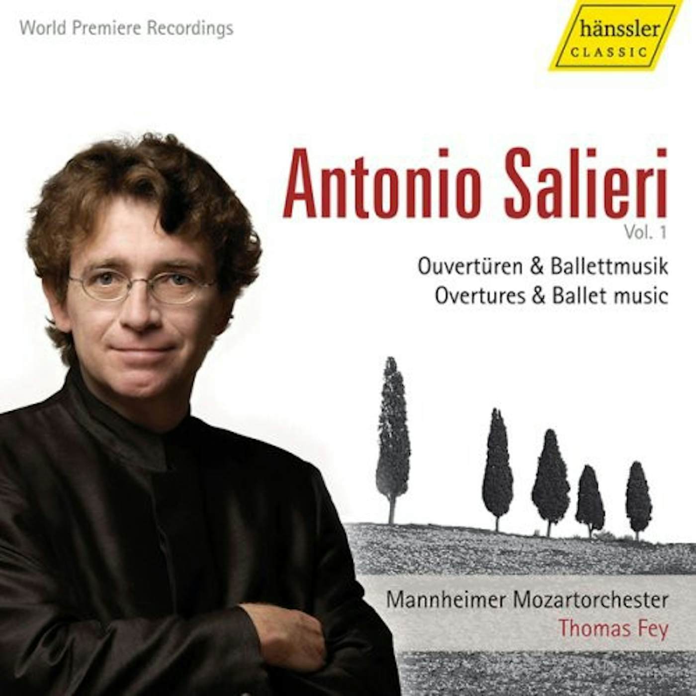 Antonio Salieri OVERTURES & BALLET MUSIC 1 CD