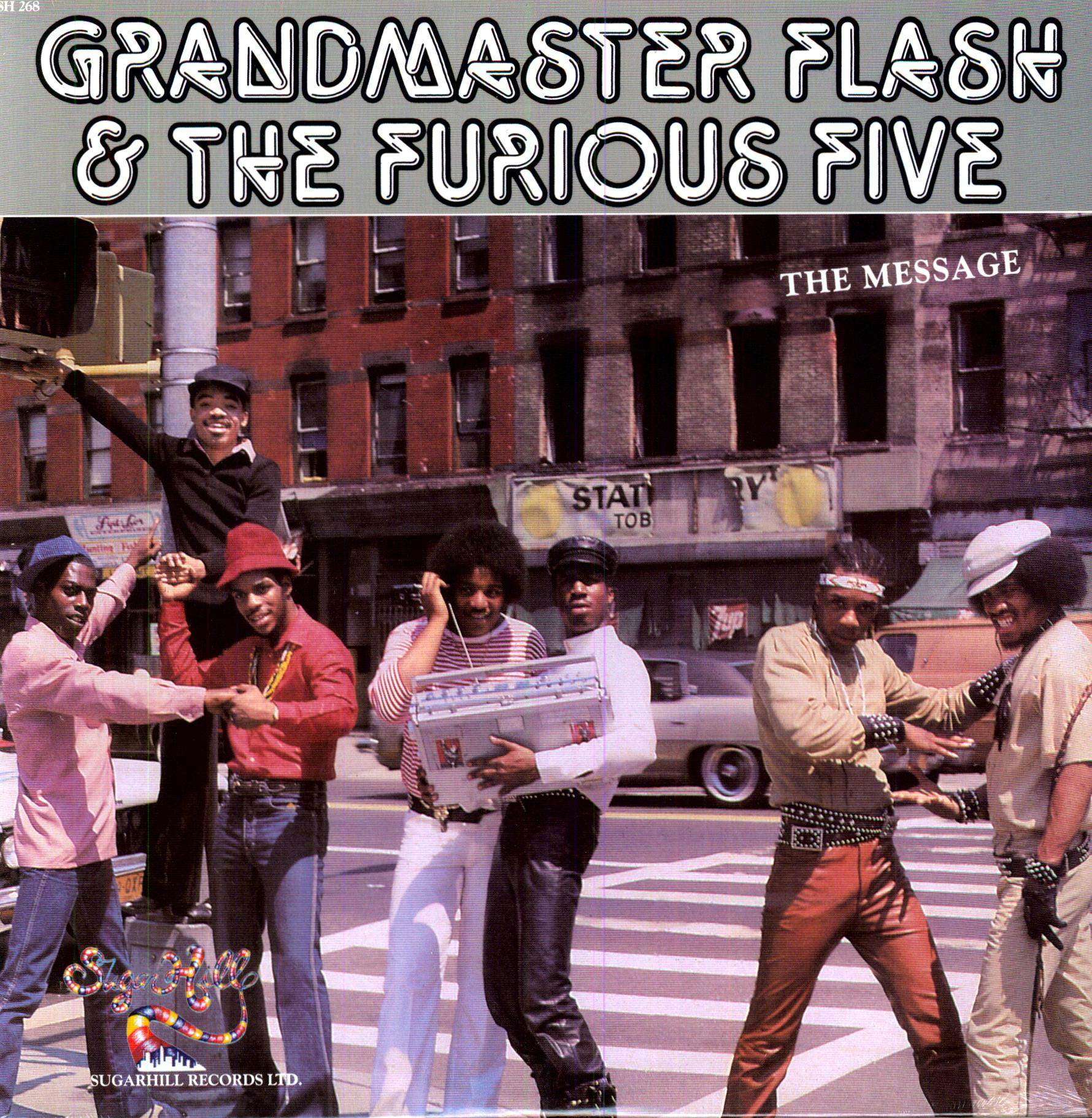 Grandmaster Flash & The Furious Five MESSAGE Vinyl Record