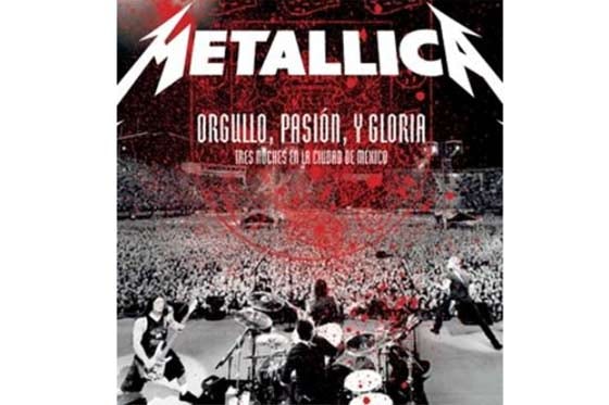 Metallica ORGULLO PASION Y GLORIA: TRES NOCHES EN MEXICO DVD