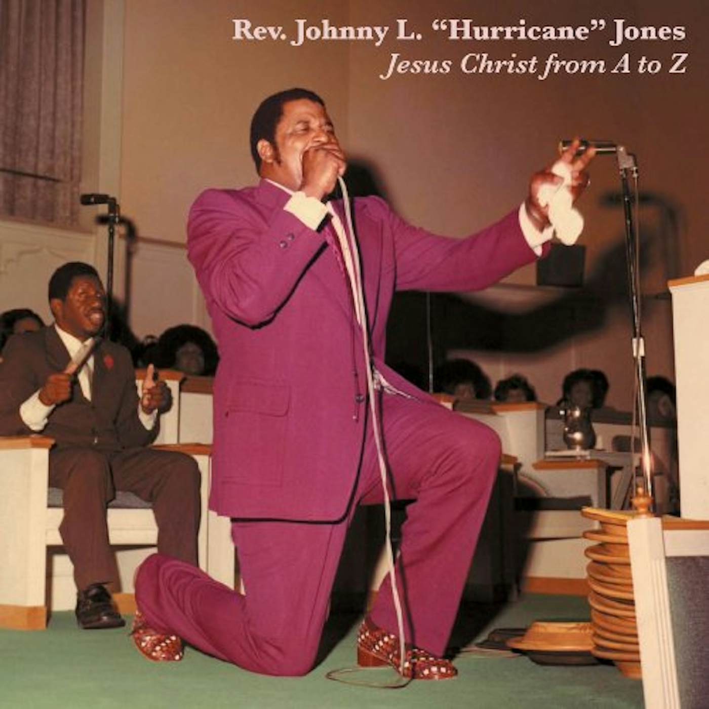 Johnny Jones JESUS CHRIST FROM A TO Z Vinyl Record