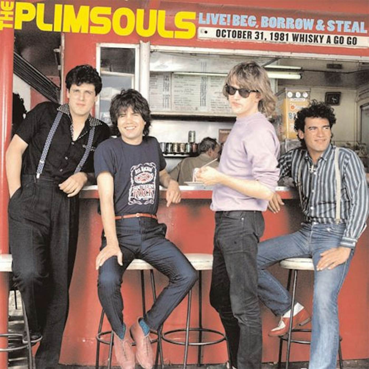 Plimsouls LIVE BEG BORROW & STEAL: OCTOBER 31 1981 WHISKEY CD