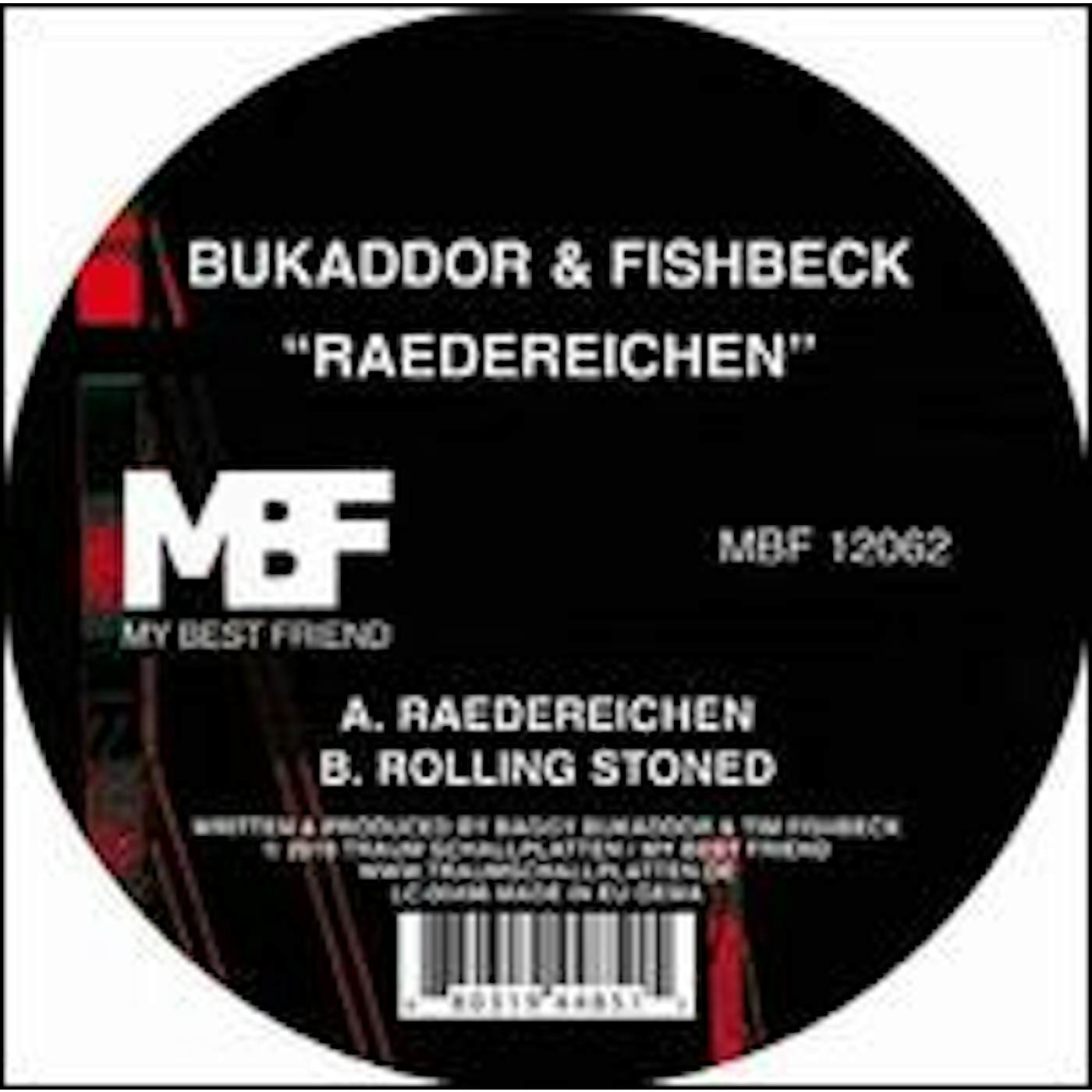 Bukaddor & Fishbeck Raedereichen Vinyl Record