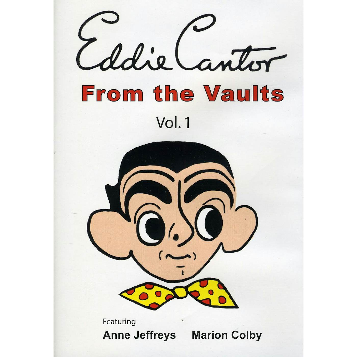 Eddie Cantor FROM THE VAULTS 1 DVD