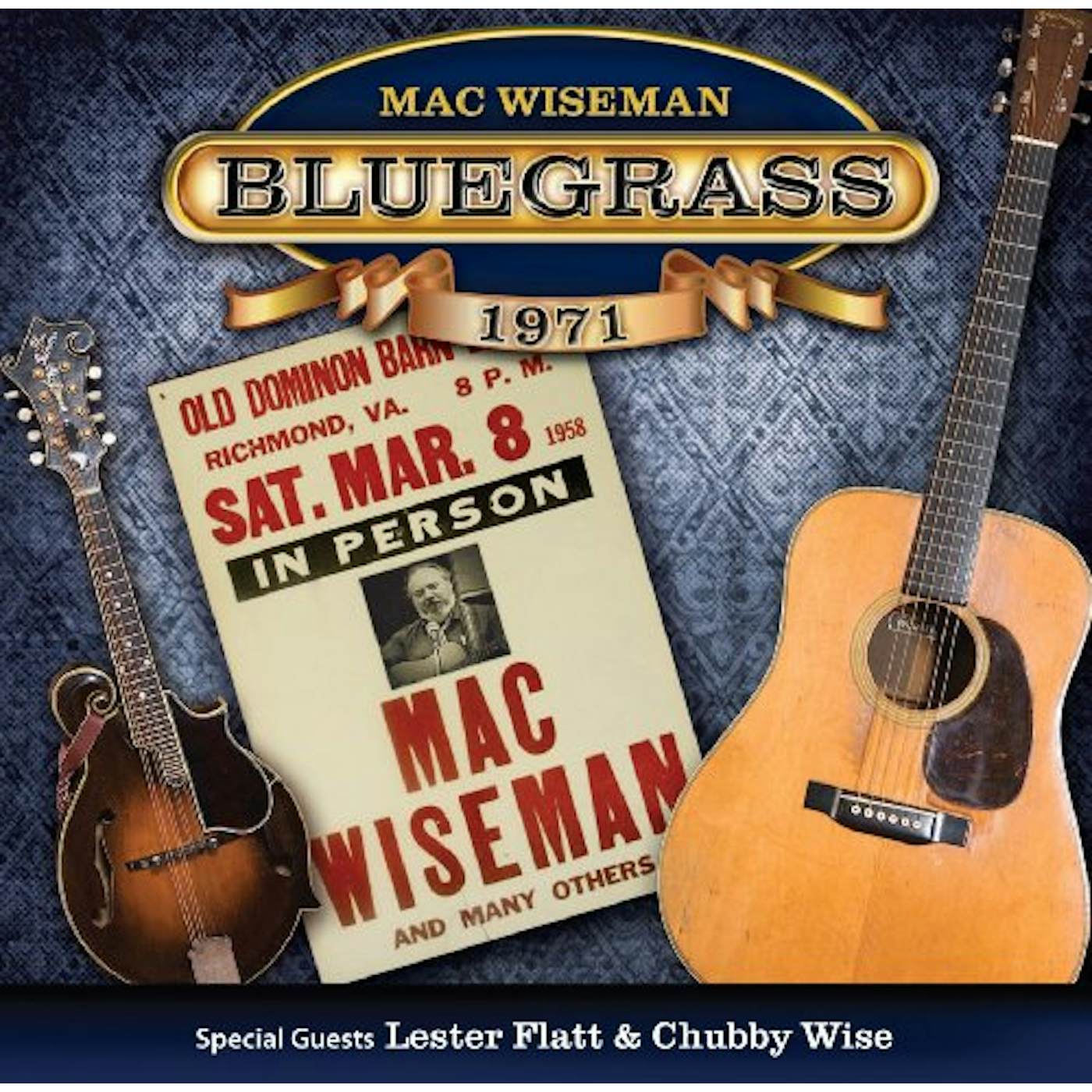 Mac Wiseman BLUEGRASS 1971 CD
