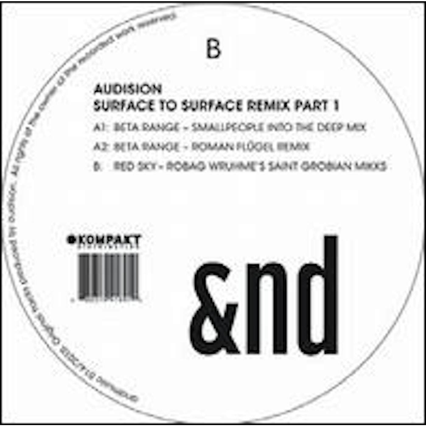 Audision SURFACE TO SURFACE REMIX 1 Vinyl Record