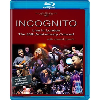 Incognito LIVE IN LONDON: THE 30TH ANNIVERSARY CONCERT Blu-ray