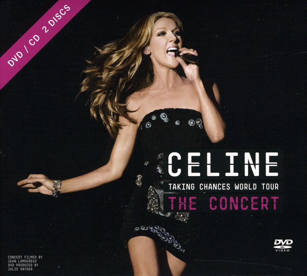 C line Dion TAKING CHANCES WORLD TOUR THE CONCERT CD