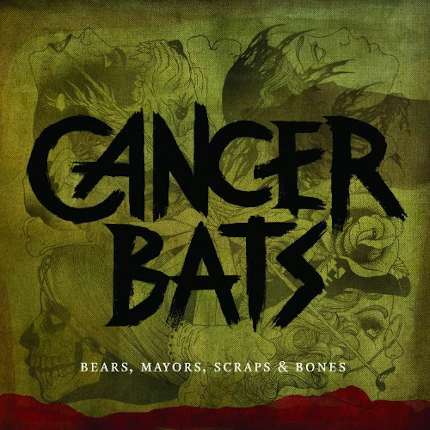 Cancer Bats BEARS MAYORS SCRAPS & BONES CD