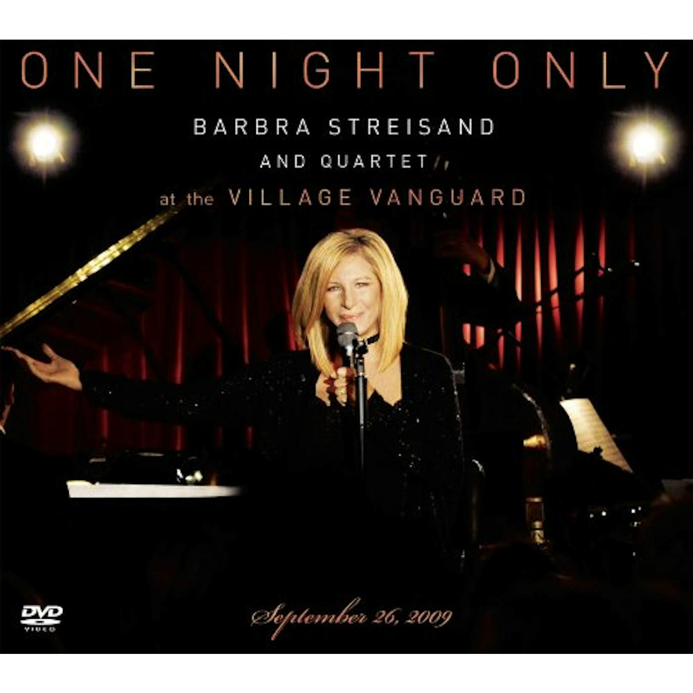 ONE NIGHT ONLY: BARBRA STREISAND & QUARTET AT CD