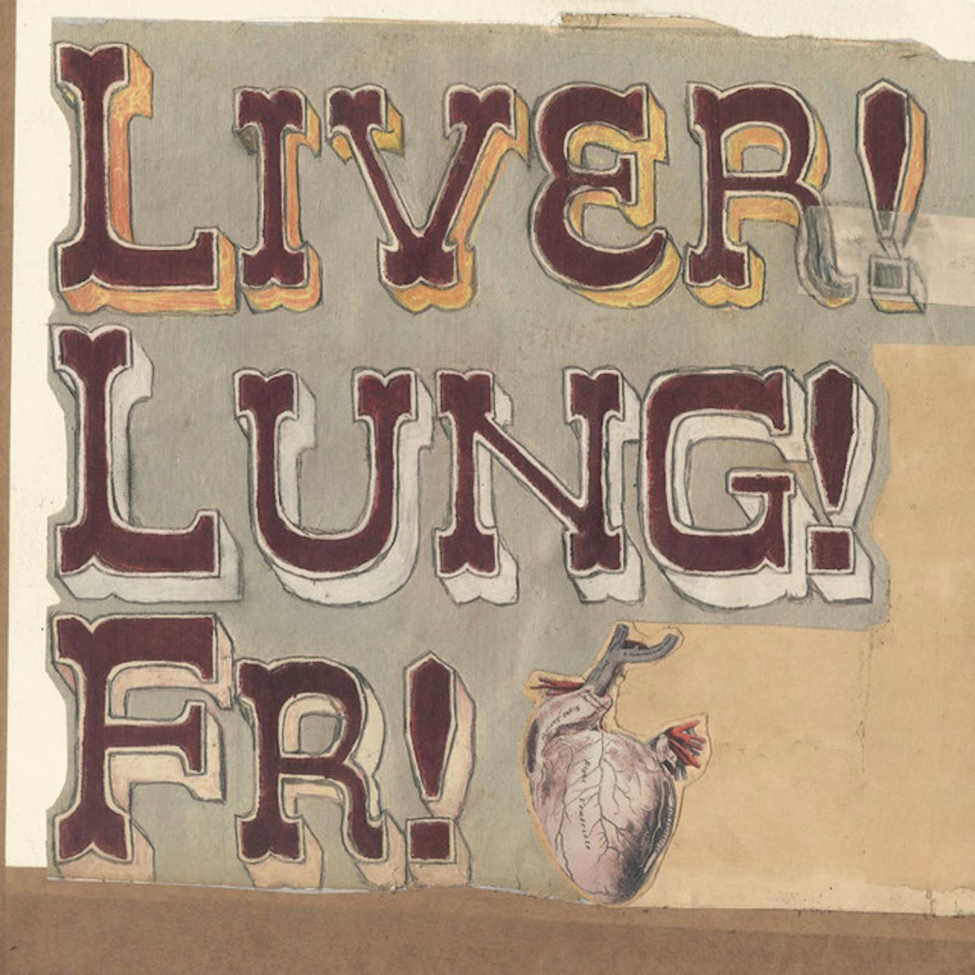 Frightened Rabbit LIVER LUNG FR CD