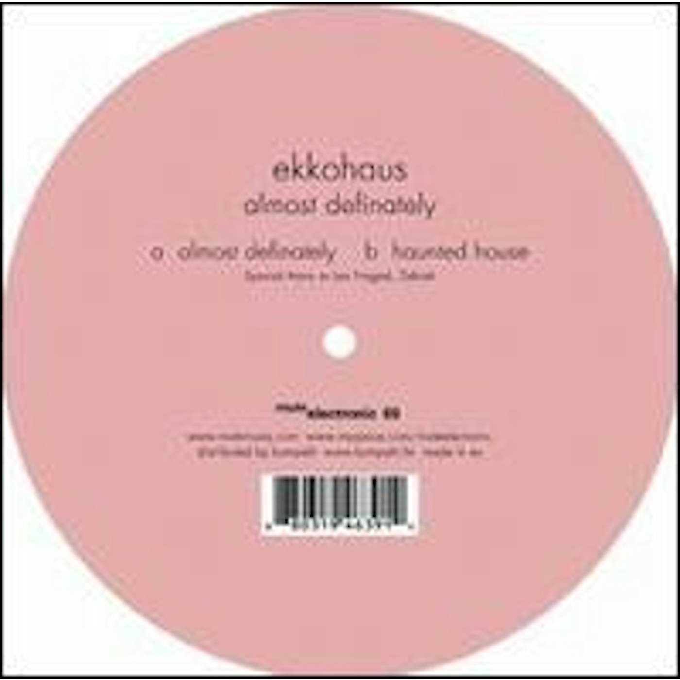 Ekkohaus Almost Definately Vinyl Record