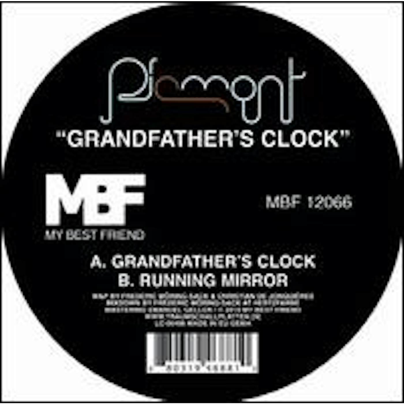 Piemont Grandfather's Clock Vinyl Record