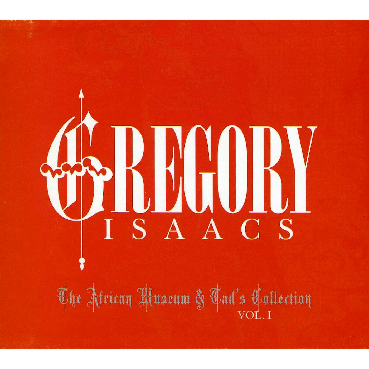 Gregory Isaacs AFRICAN MUSEUM & TADS COLLECTIONS 1 CD