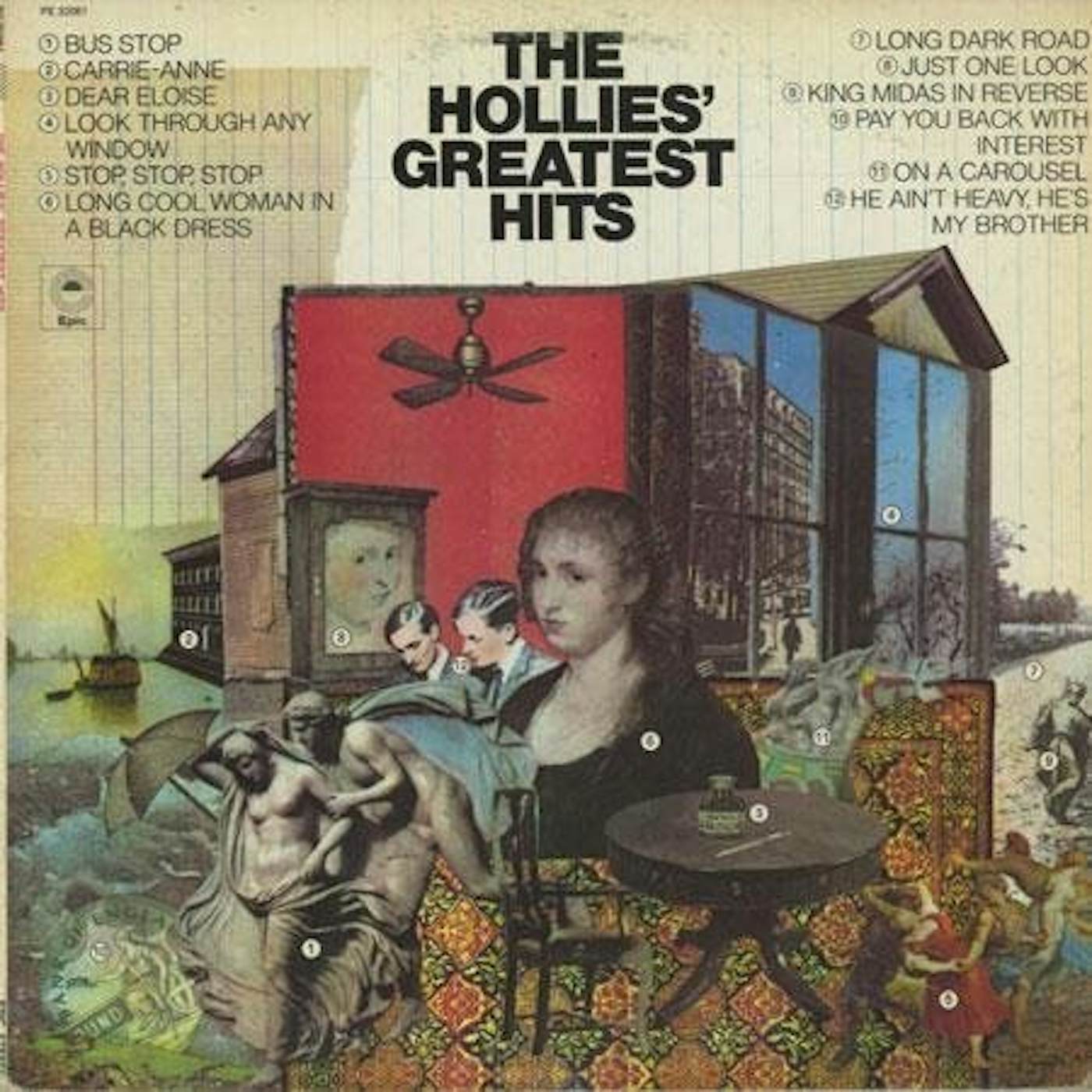 The Hollies' GREATEST HITS Vinyl Record