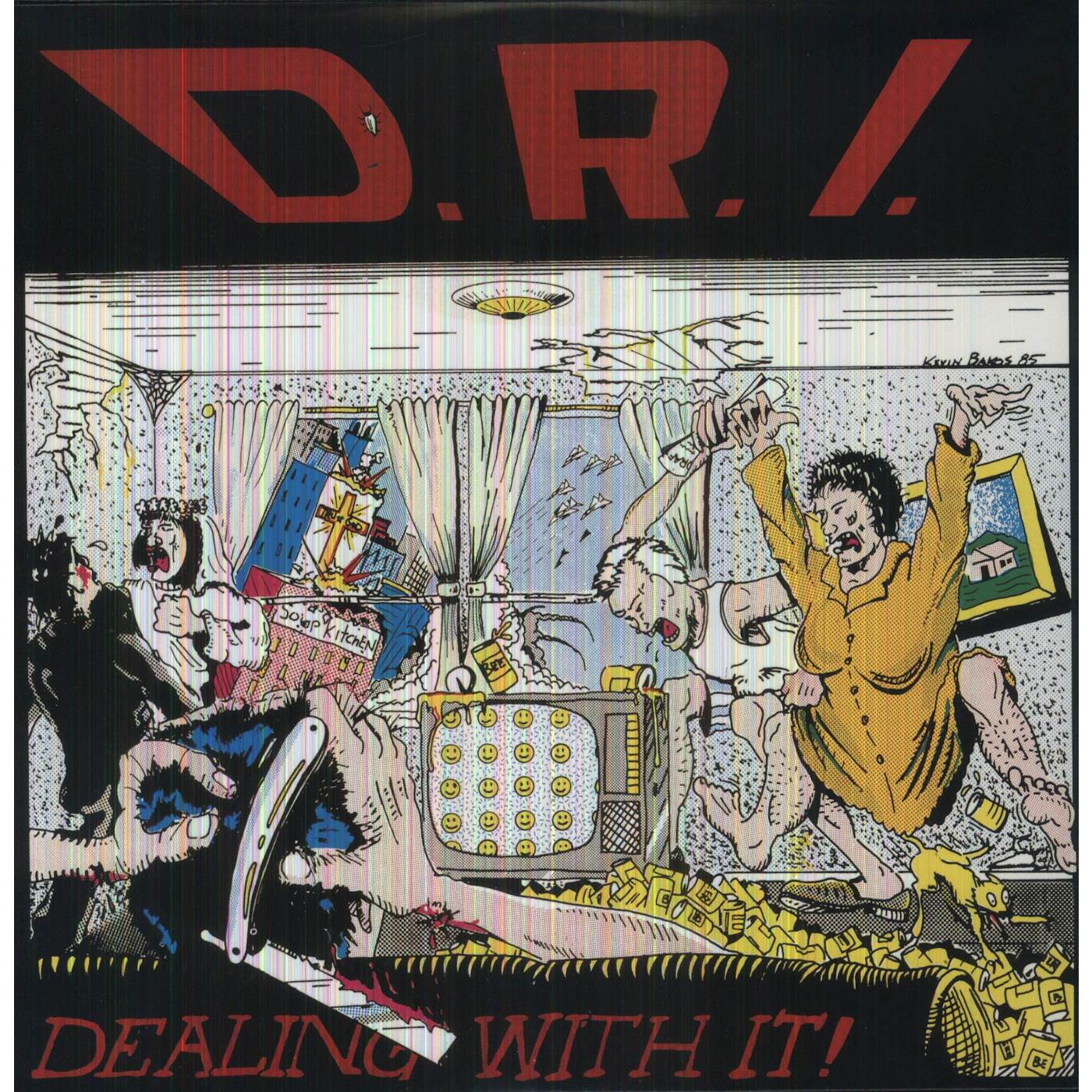 D.R.I. DEALING WITH IT Vinyl Record