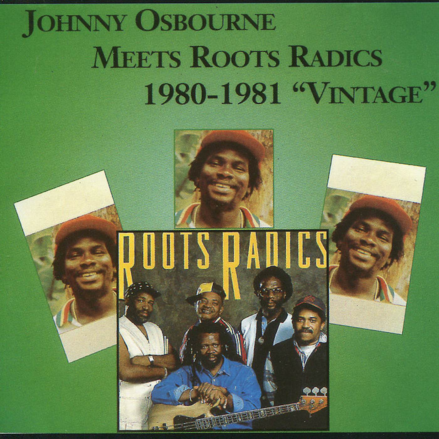 Johnny Osbourne MEETS ROOTS RADICS 1980-1981 Vinyl Record