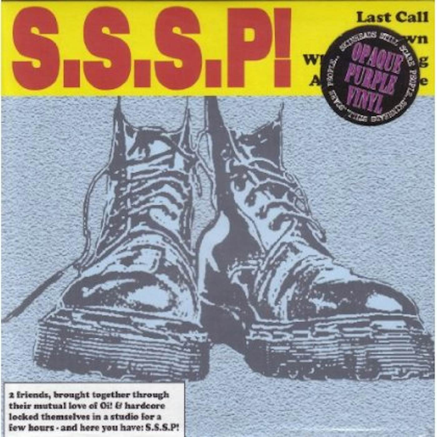 SSSP LAST CALL (EP) Vinyl Record