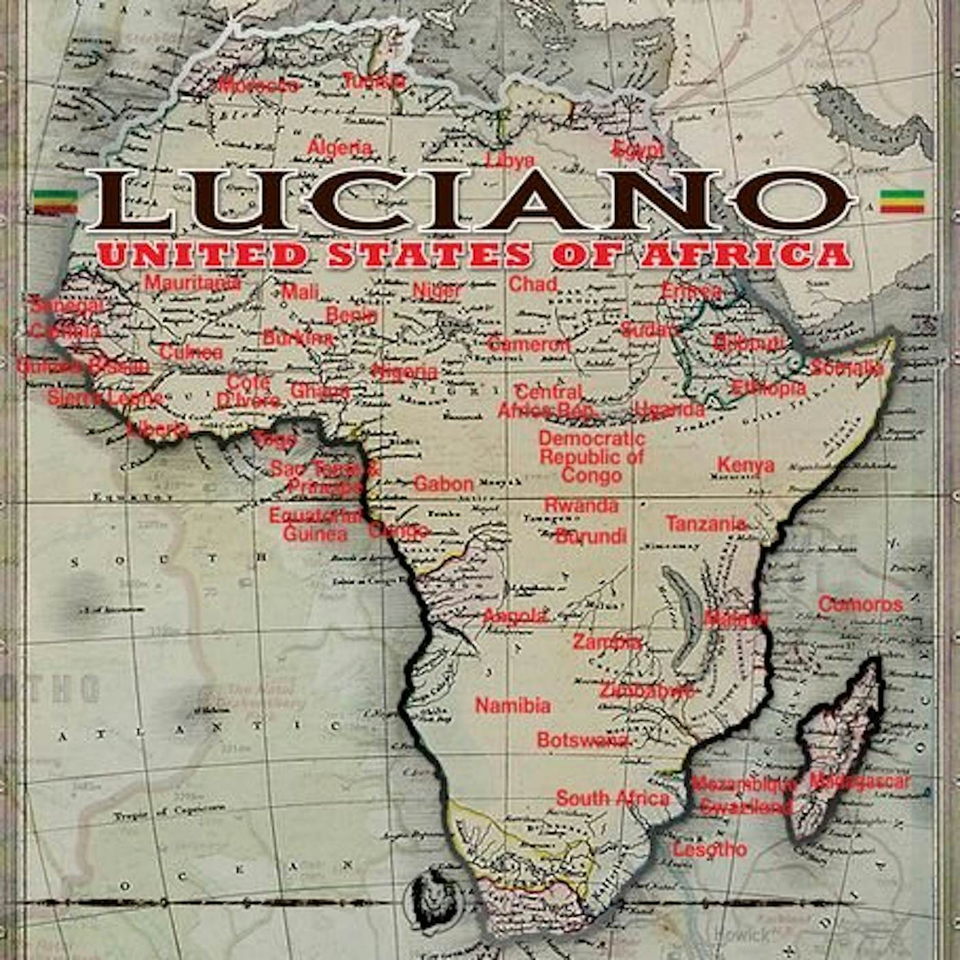 Luciano UNITED STATES OF AFRICA CD