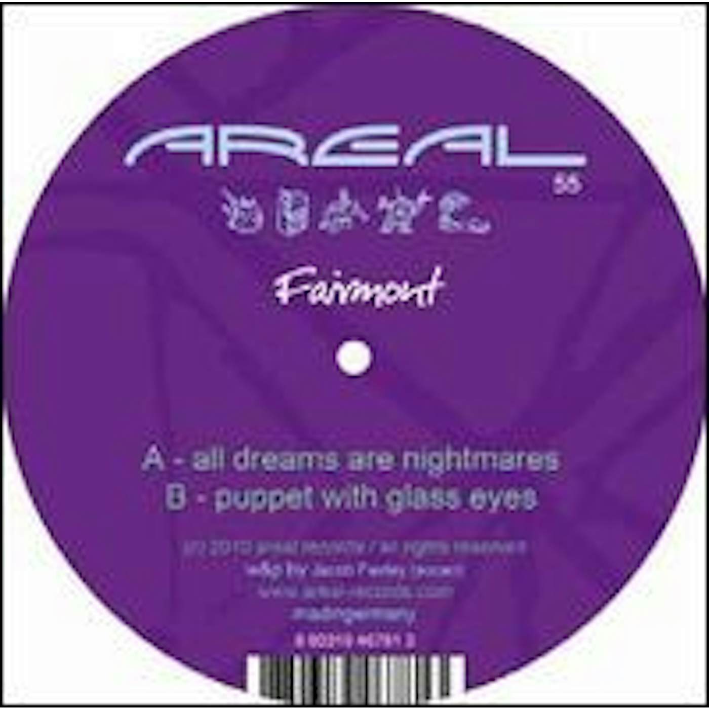 Fairmont All Dreams Are Nightmares Vinyl Record