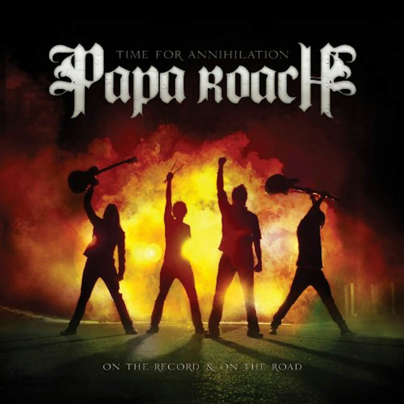 Papa Roach TIME FOR ANNIHILATION ON THE RECORD & ON THE ROAD CD