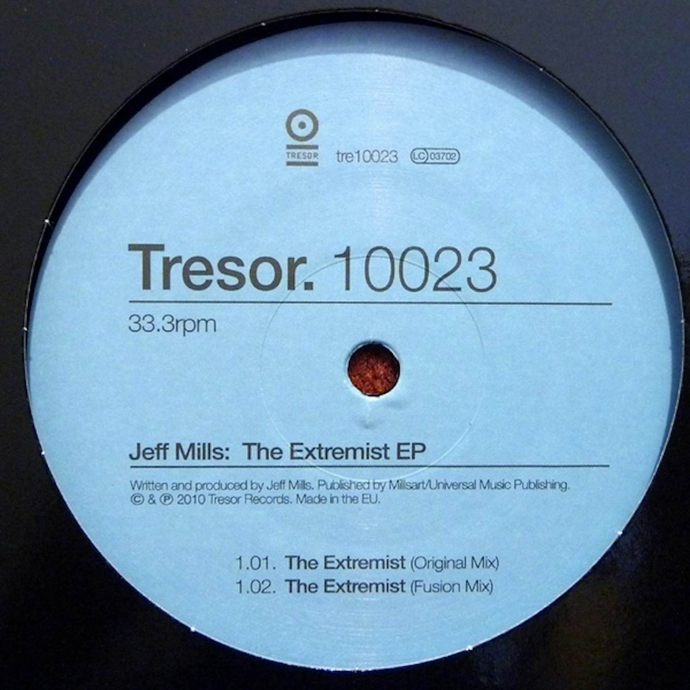 Jeff Mills EXTREMIST EP Vinyl Record