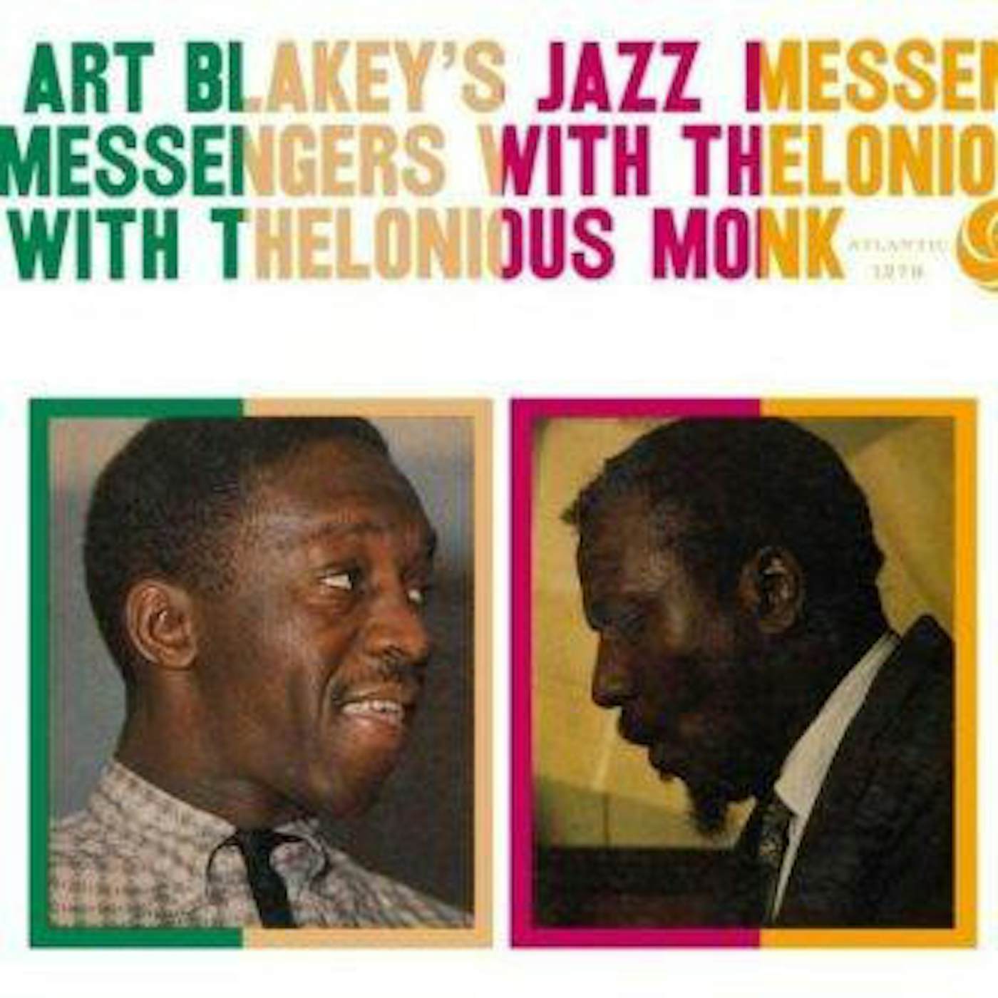 Art Blakey & The Jazz MessengersS JAZZ MESSENGERS WITH THELONIOUS MONK Vinyl Record