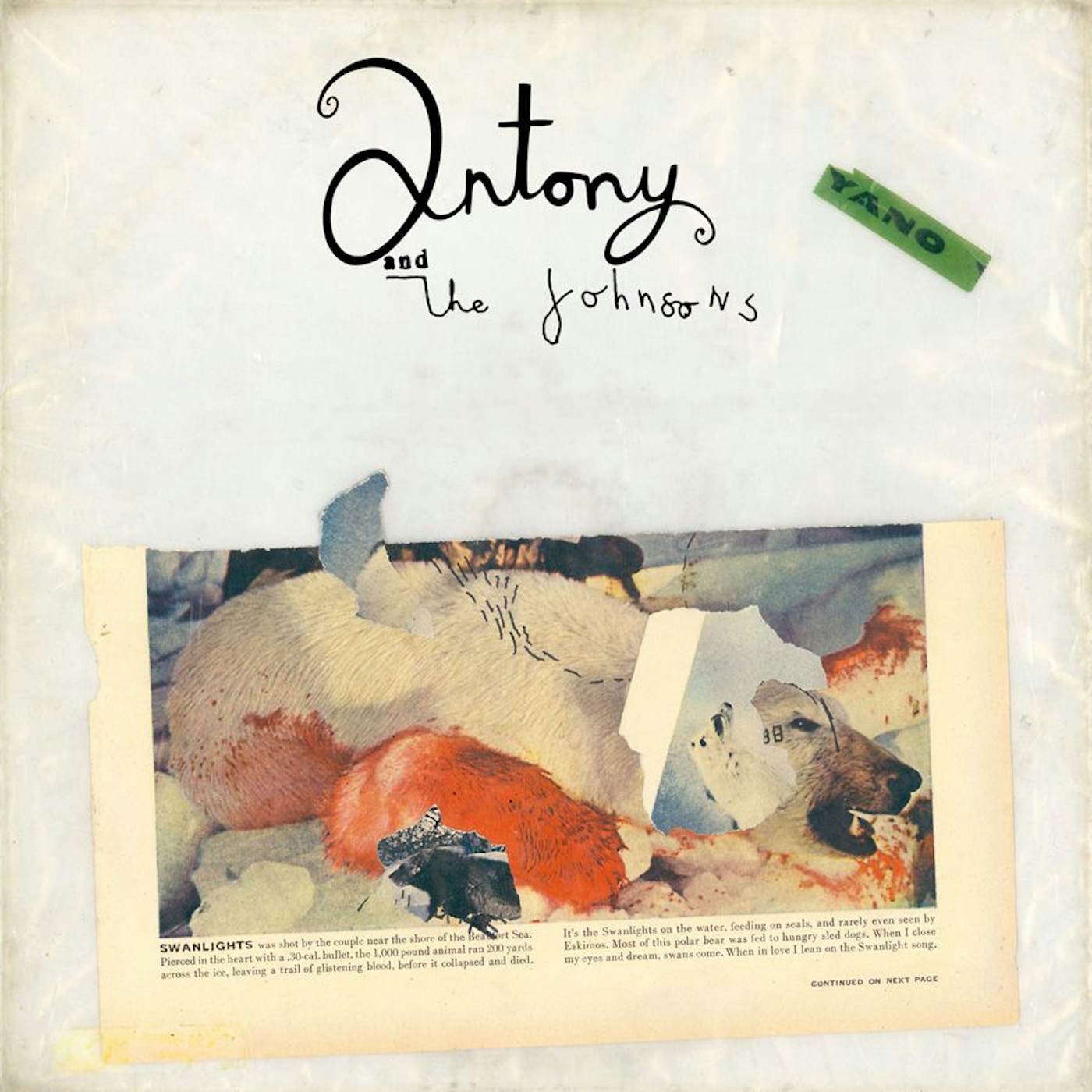 Antony and the Johnsons Swanlights Vinyl Record