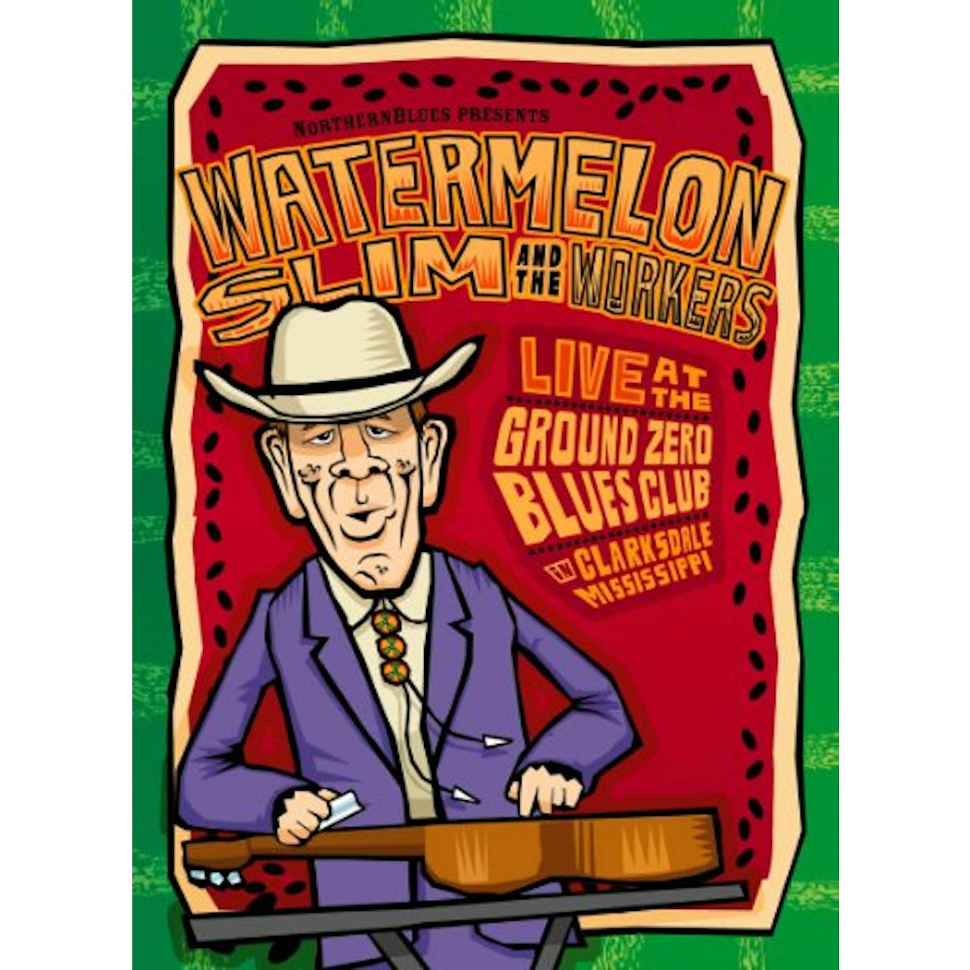 Watermelon Slim LIVE AT GROUND ZERO BLUES CLUB DVD