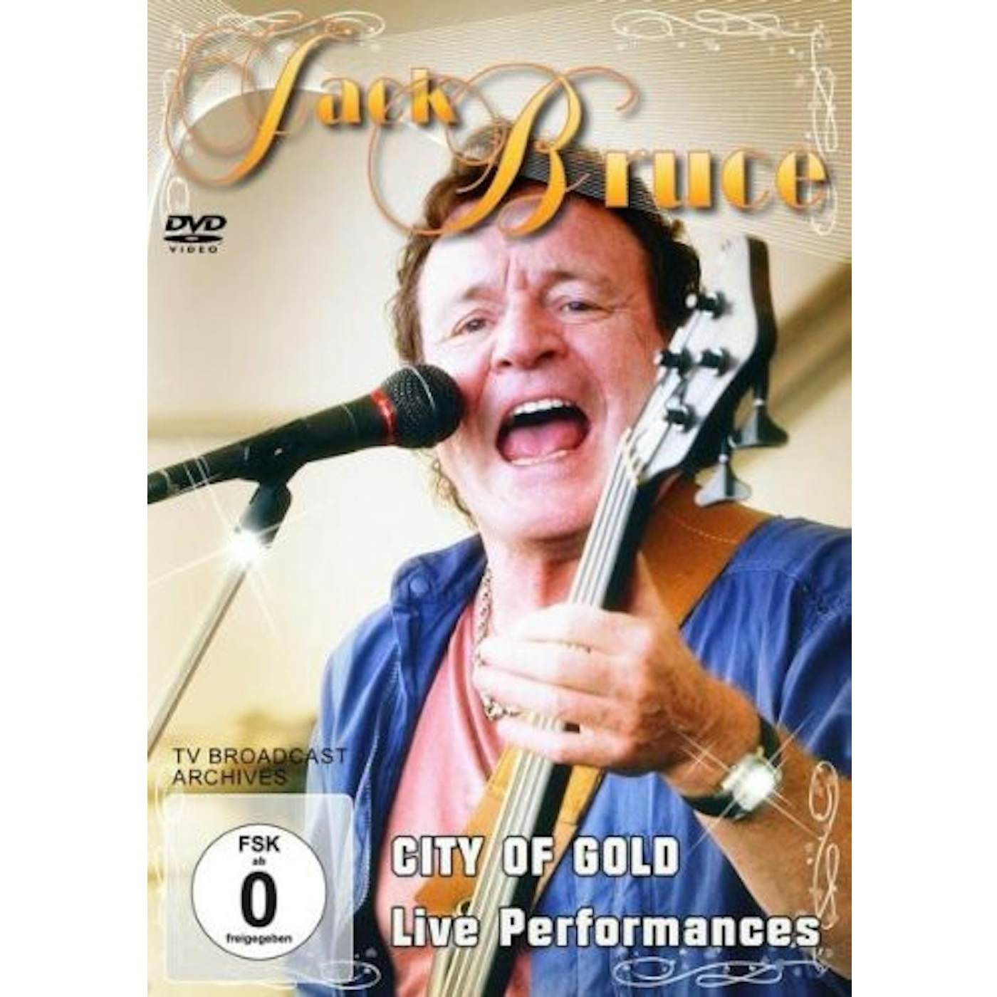 Jack Bruce CITY OF GOLD: LIVE PERFORMANCES DVD