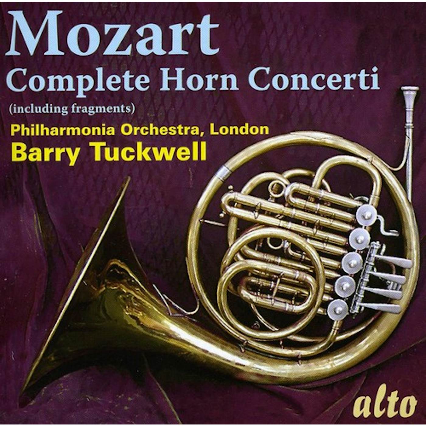 W.A. Mozart HORN CONCERTOS CD